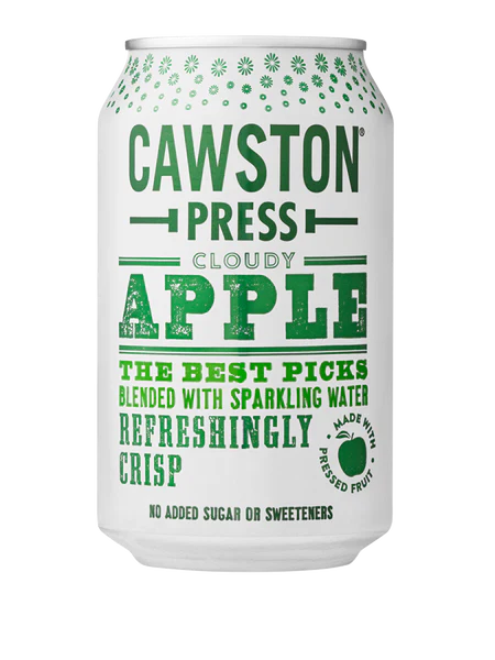 Cawston Press Sparkling Apple Juice 330ml