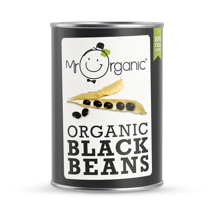 Mr Organic Black Beans 400g