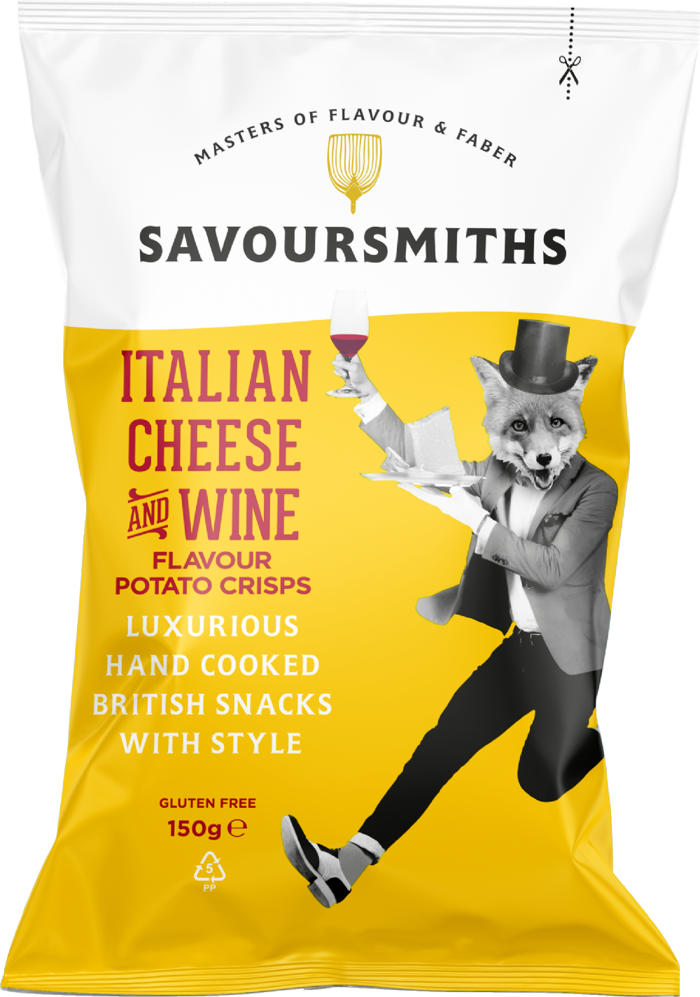Savoursmiths Parmesan Port Crisps 150g