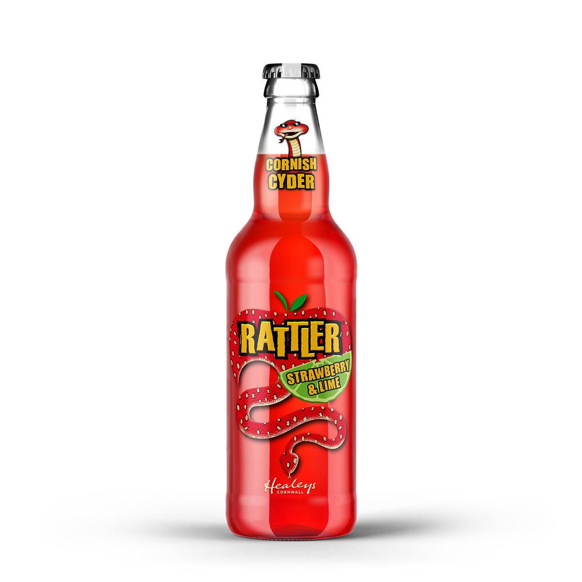 Healeys Rattler Strawberry Lime Cider 500ml