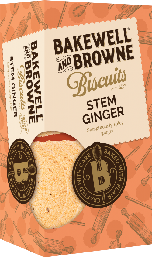 Bakewell & Browne Stem Ginger Biscuit