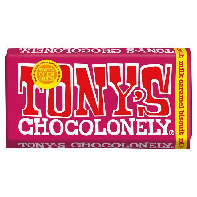 Tonys Caramel Biscuit Milk Chocolate