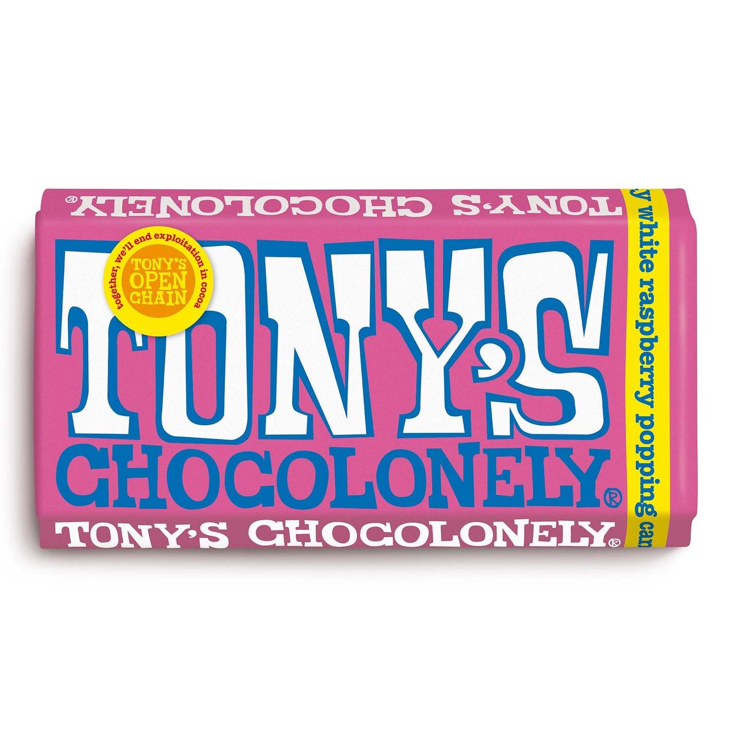 Tonys Popping Candy White Chocolate