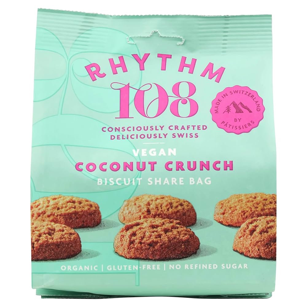 Rhythm 108 Coconut Cookie Biscuit 135g