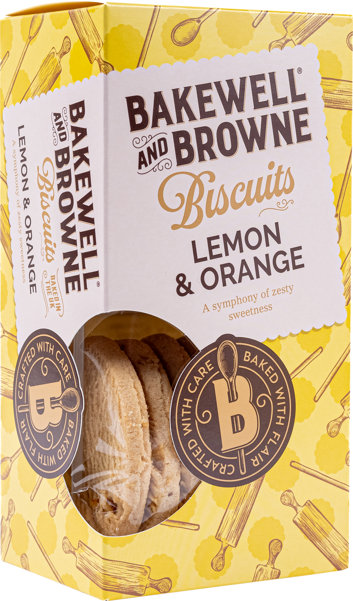 Bakewell & Browne Lemon & Orange Biscuits