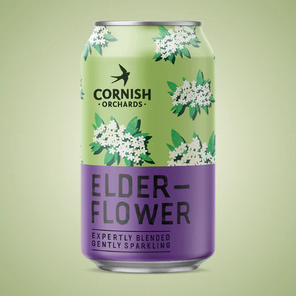 Cornish Orchards Sparkling Elderflower 330ml