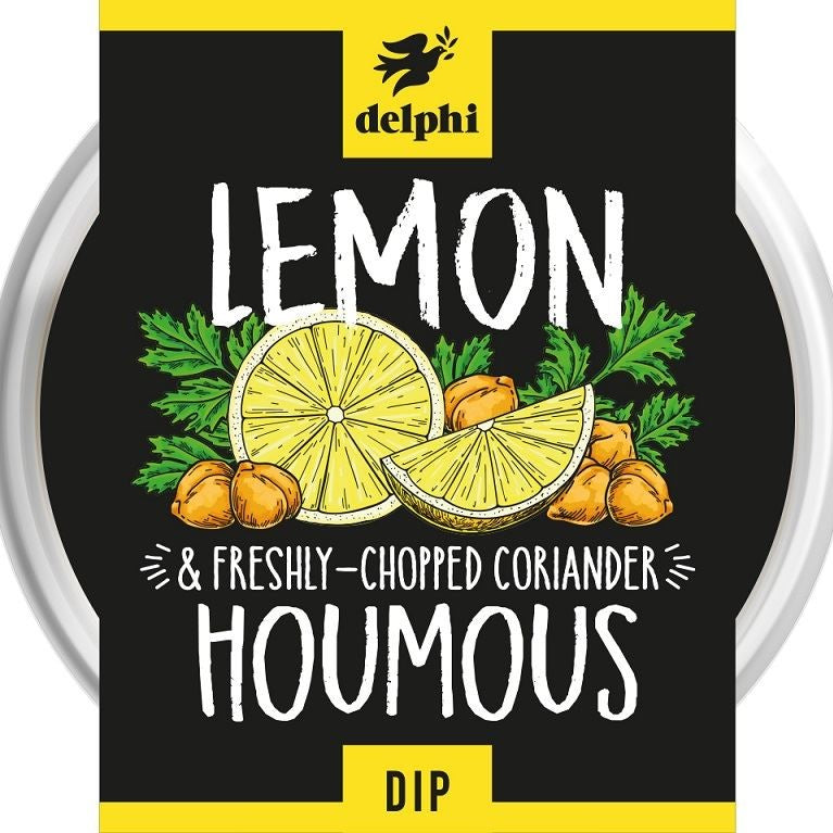 Delphi Lemon Houmous Dip