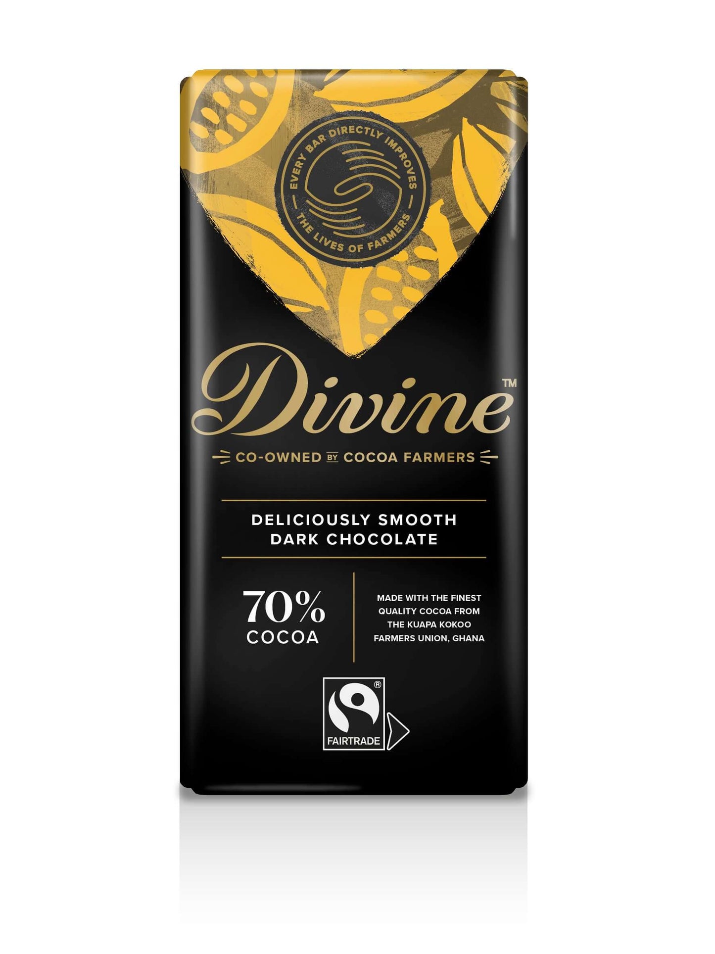 Divine 70% Dark Chocolate 90g
