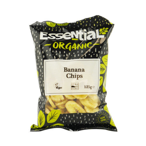 Essential Organic Banana Chips 125g