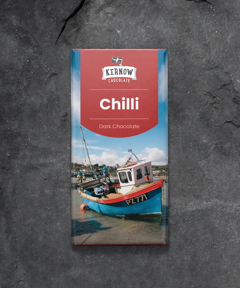 Kernow Chilli Dark Chocolate 100g
