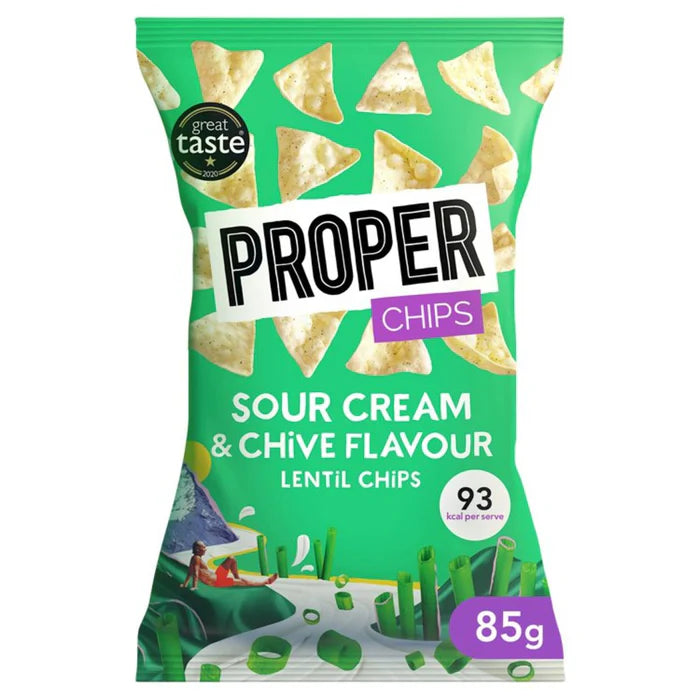 Proper Sour Cream & Chives 85g