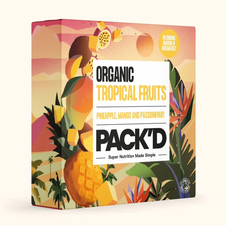 Packd Organic Tropical Fruits 300g