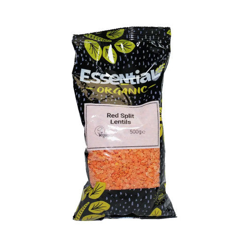 Essential Organic Red Split Lentils 500g
