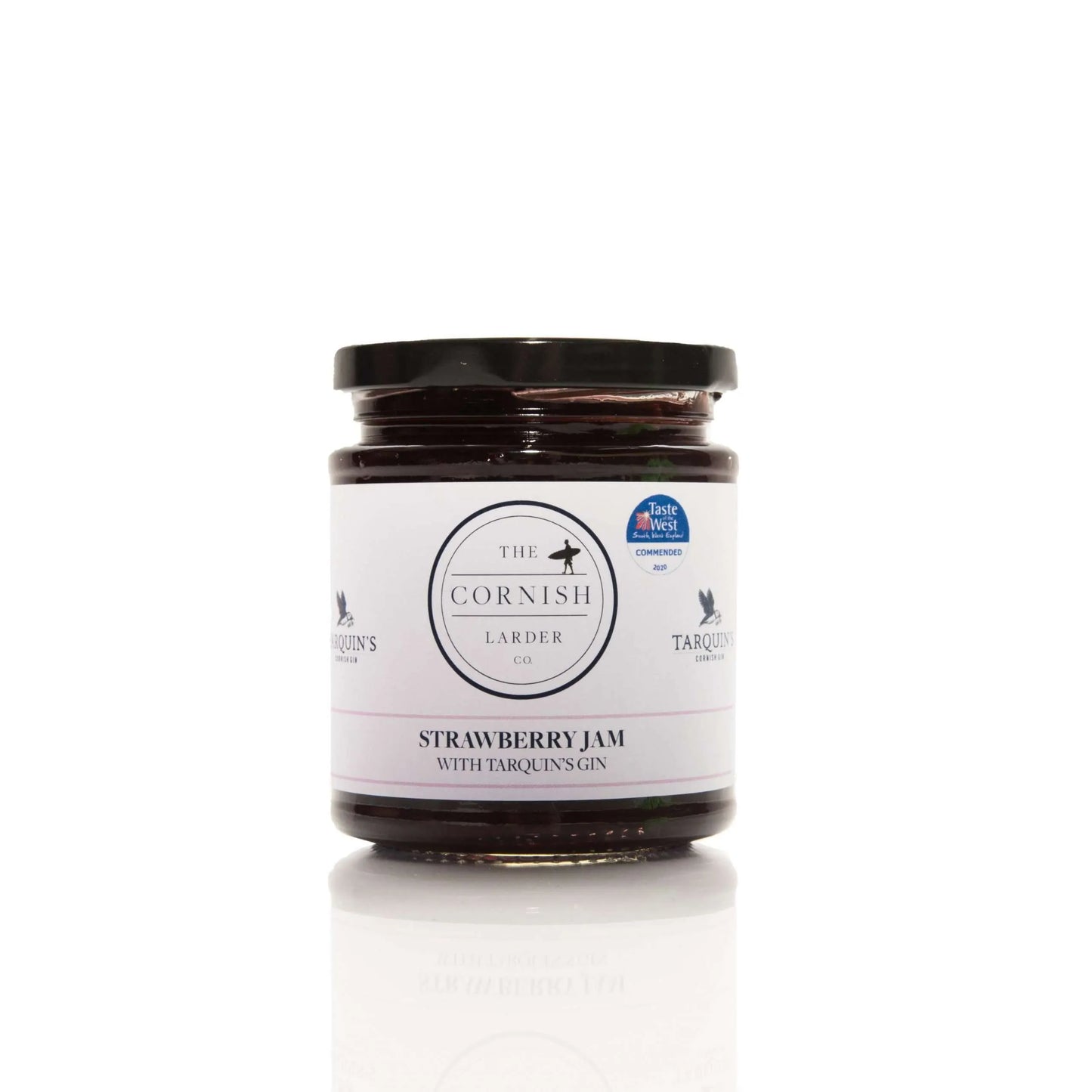 Cornish Larder Strawberry Jam with Gin