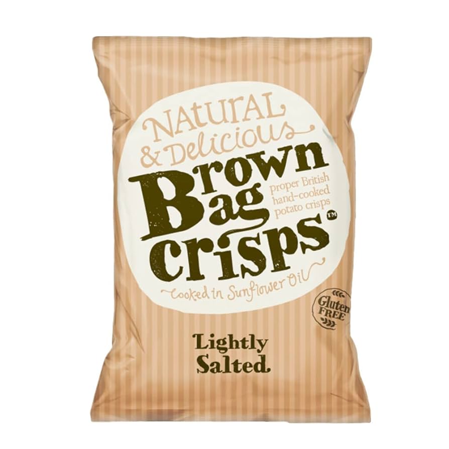 Brown Bag Lightly Salted 150g