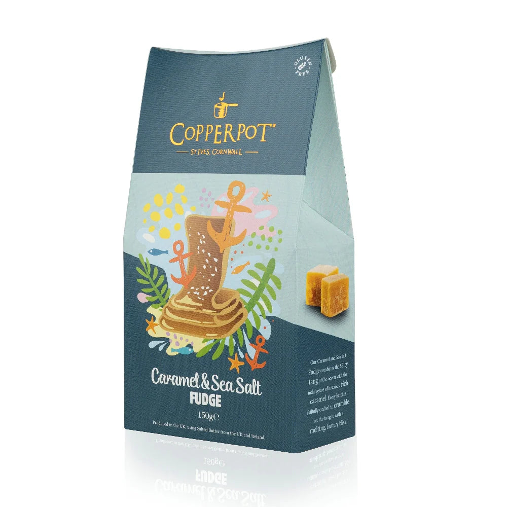 Copperpot Caramel Seasalt Fudge