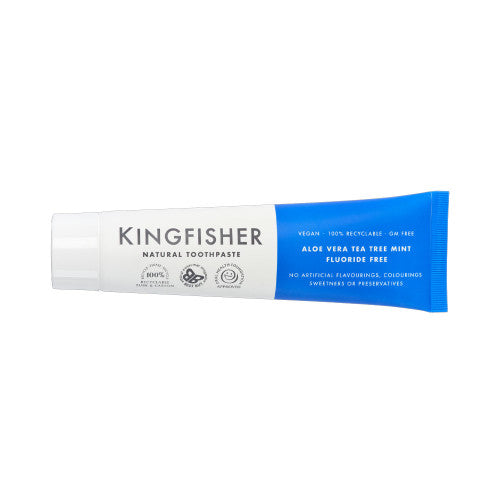 Kingfisher Aloe Tea Tree & Mint Fl Free Toothpaste 100ml