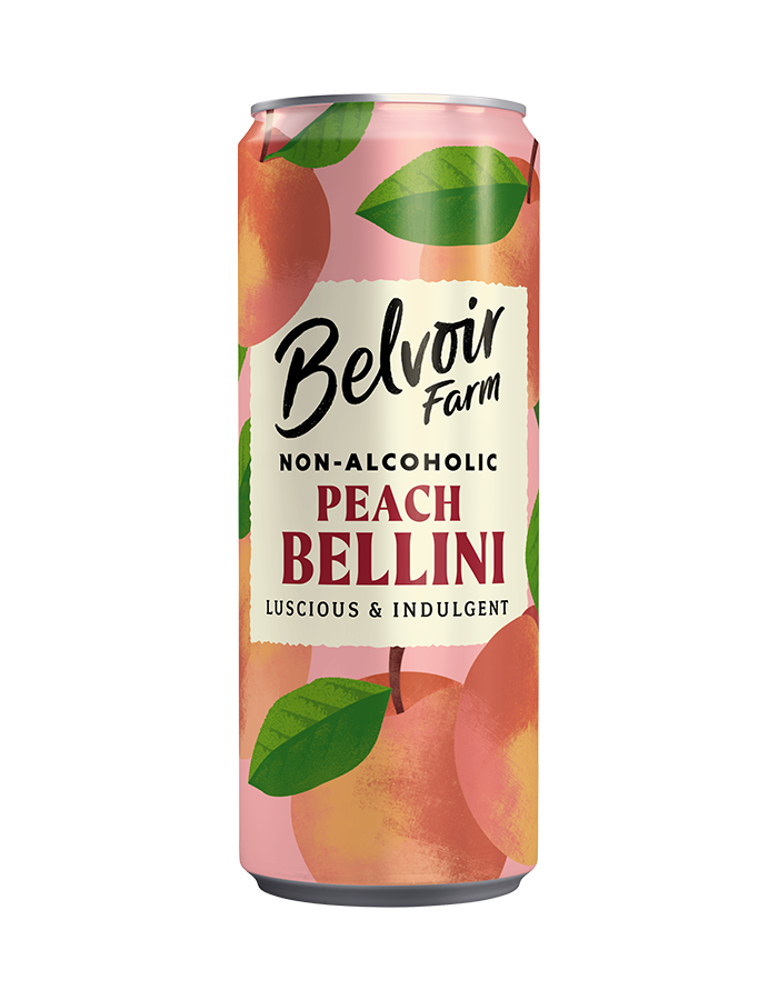 Belvoir Peach Bellini Can 250ML