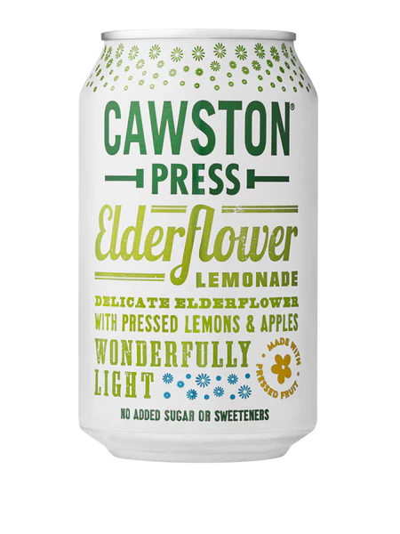 Cawston Press Sparkling Elderflower Lemonade 330ml
