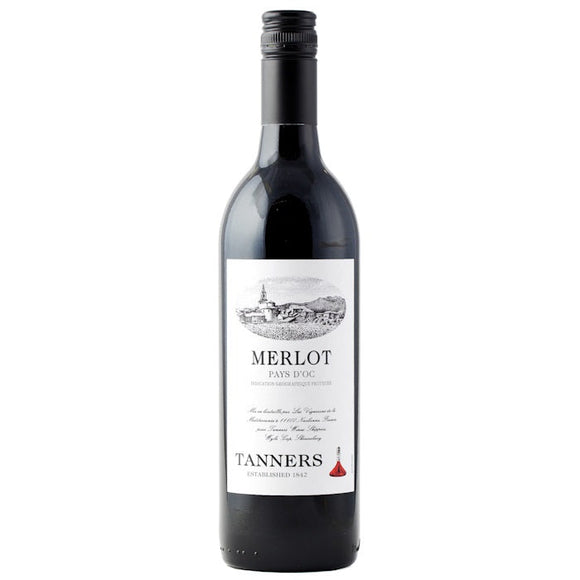 Tanners Merlot IGP Pays d'Oc 2017