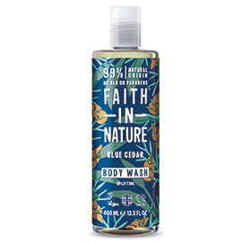 Faith In Nature Blue Cedar Body Wash 400ml