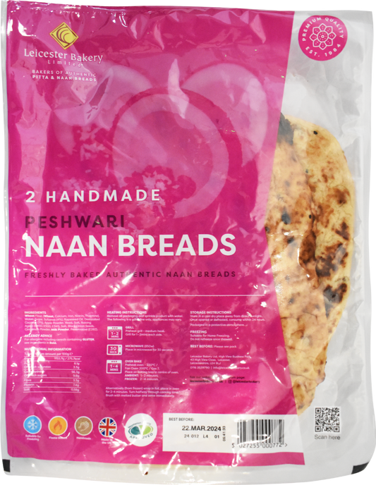 Leicestershire Bakery Peshwari Naan