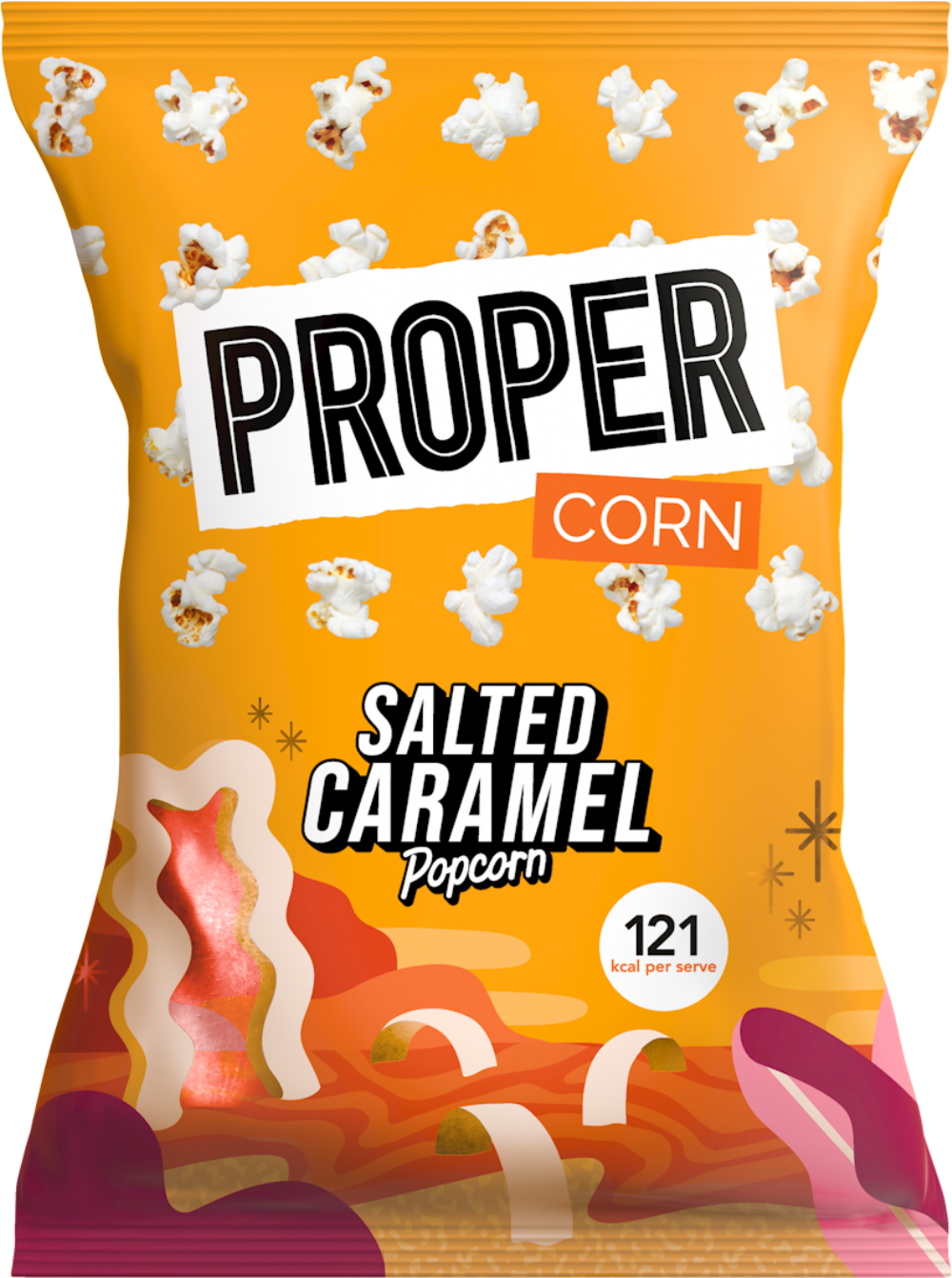Proper Salted Caramel Popcorn 90g