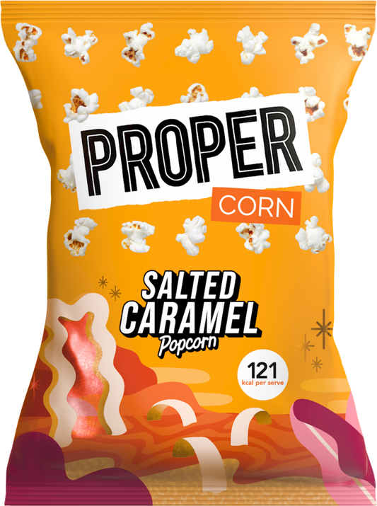 Proper Salted Caramel Popcorn 90g
