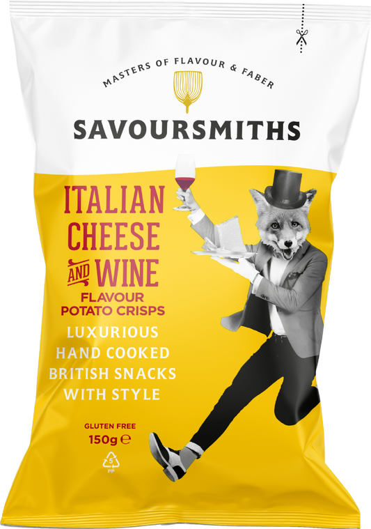 Savoursmiths Parmesan Port Crisps 150g