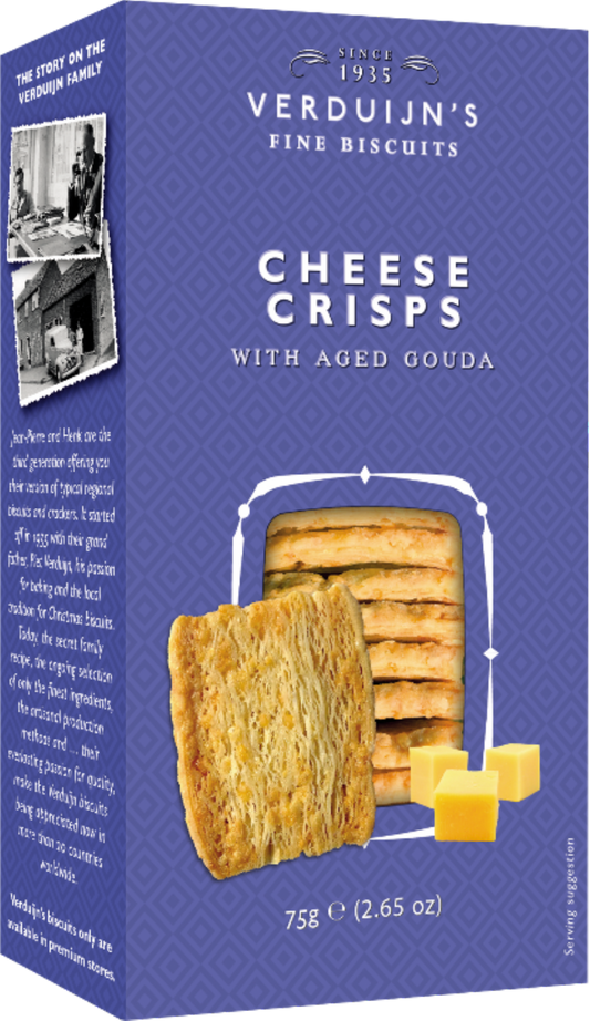 Verduijns Cheese Crisps 75g