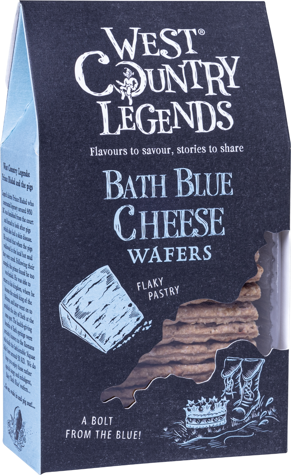Westcountry Legends Bath Blue Cheese Wafers