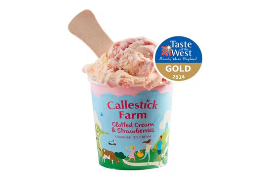 Callestick Clotted Cream Strawberry 125ml