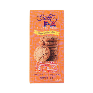 Sweet FA Cranberry & orange Cookie 125G