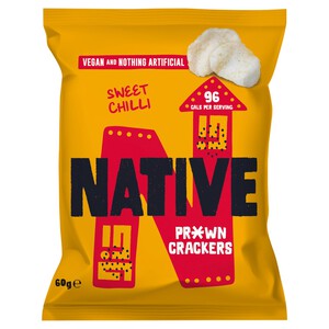 Native Sweet Chilli Prawn Crackers 60g