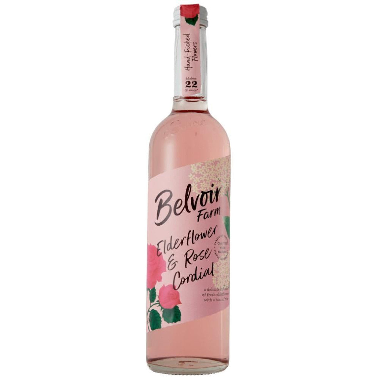 Belvoir Elderflower Rose Cordial 50cl