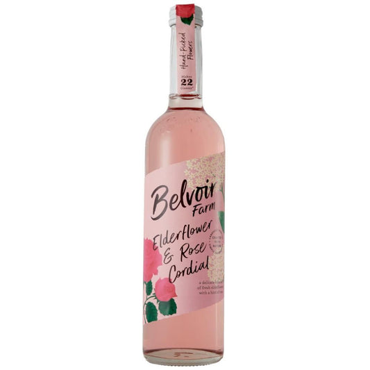Belvoir Elderflower Rose Cordial 50cl