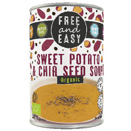 Free & Easy Organic Sweet Potato & Chia Seed Soup 400g