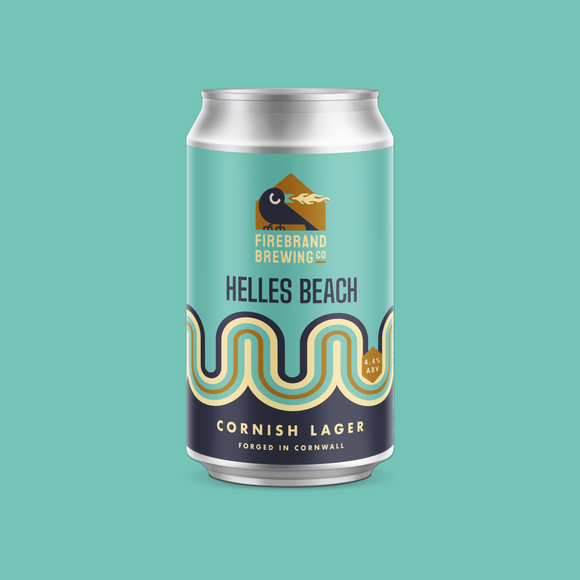 Firebrand Brewing Co - Helles Beach Lager 330ML