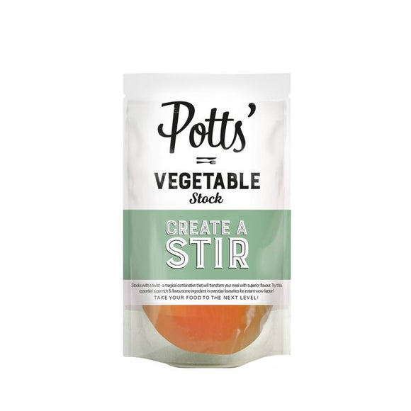 Potts Vegatable Stock 400g