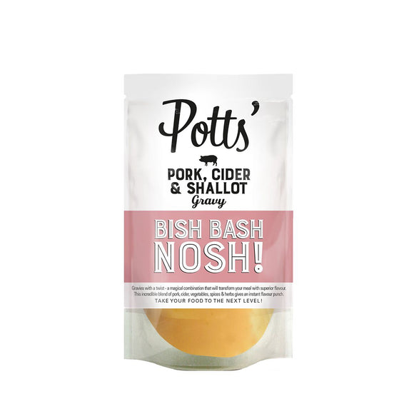 Potts Pork Cider & Shallot Gravy 350g