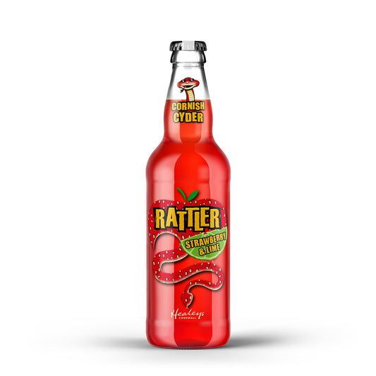Healeys Rattler Strawberry Lime Cider 500ml