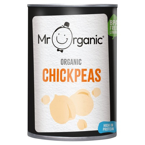 Mr Organic Chickpeas 400g