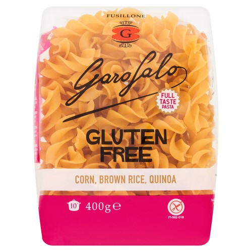 Garofalo Gluten Free Fusilloni Pasta 400g