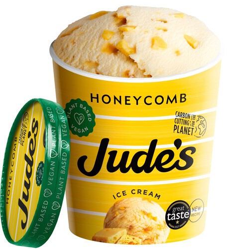 Judes Honeycomb Ice Cream 460ml