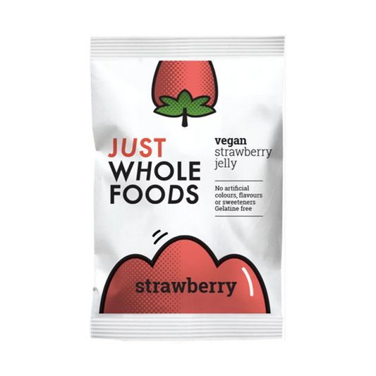 Just Wholefoods Strawberry Jelly Crystals 85g