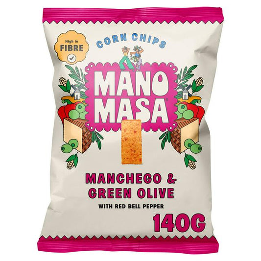 Manomasa Manchego Chips 140g