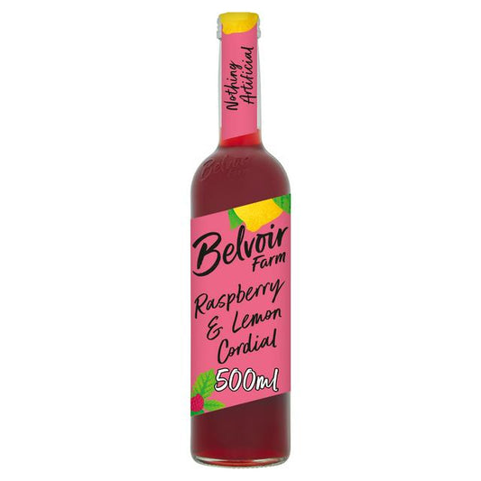 Belvoir Raspberry Lemon Cordial 500ml