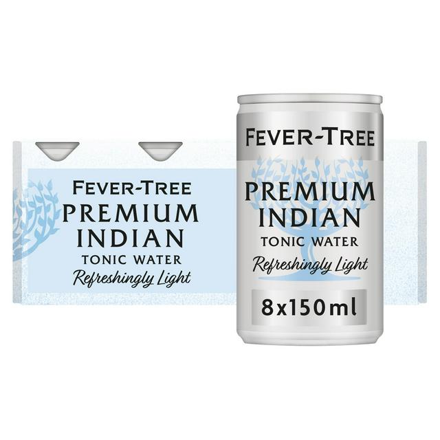 Fevertree Light Tonic Water 8x150ml Cans
