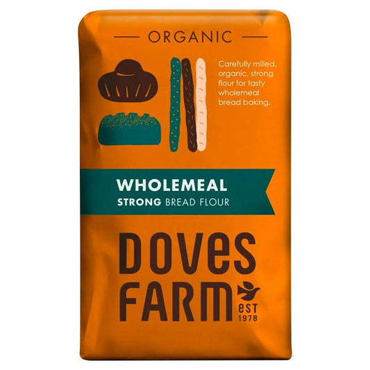 Dove Organic Wholewheat Flour 1kg
