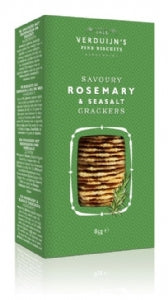 Verduijns Savoury Rosemary & Sea Salt Crackers 85g